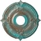 Ekena Millwork Attica Ceiling Medallion (Fits Canopies up to 5"), 18"OD x 4"ID x 5/8"P, Copper Green Patina CM18ATCGS - alternate 1